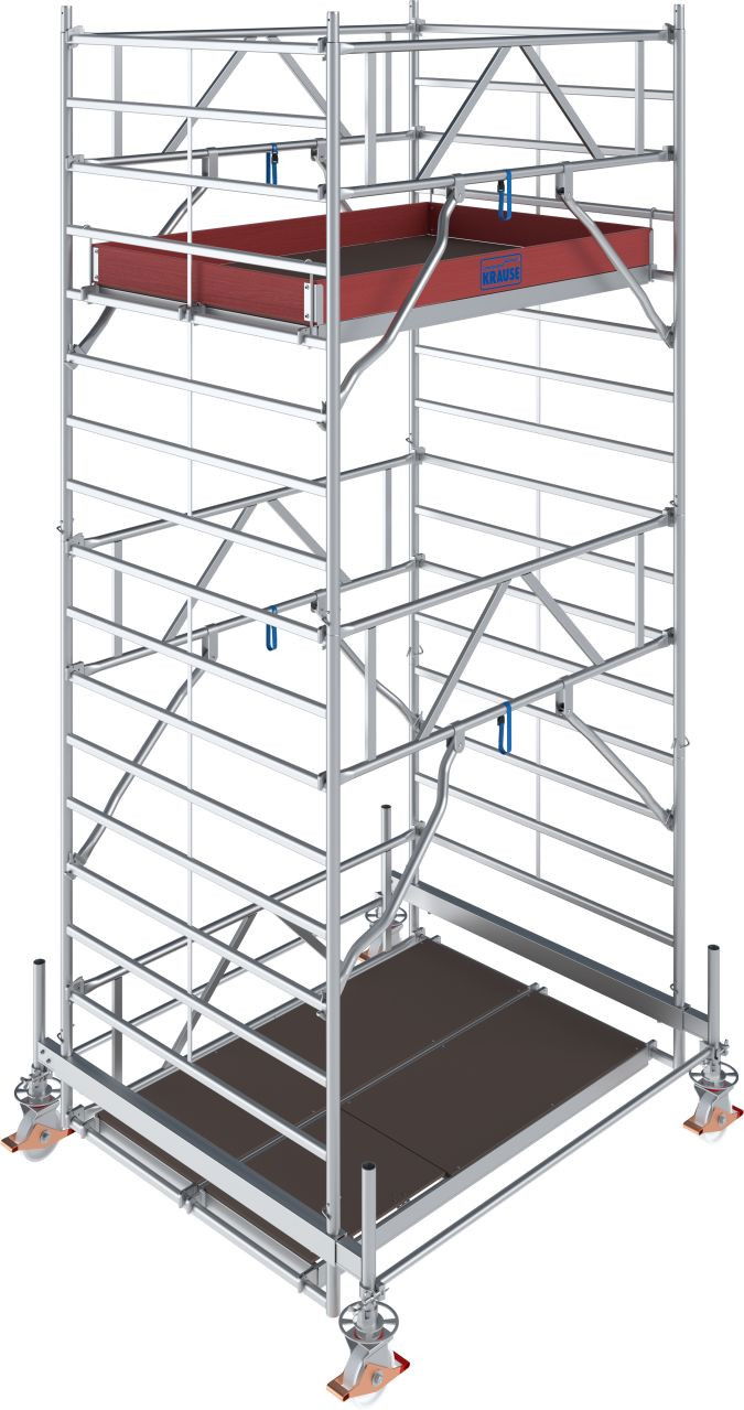 Krause STABILO Professional gurulóállvány, 500 -as sorozat, mezőméret: 2 m x 1.5 m, munkamagasság: 5.5 m termék fő termékképe