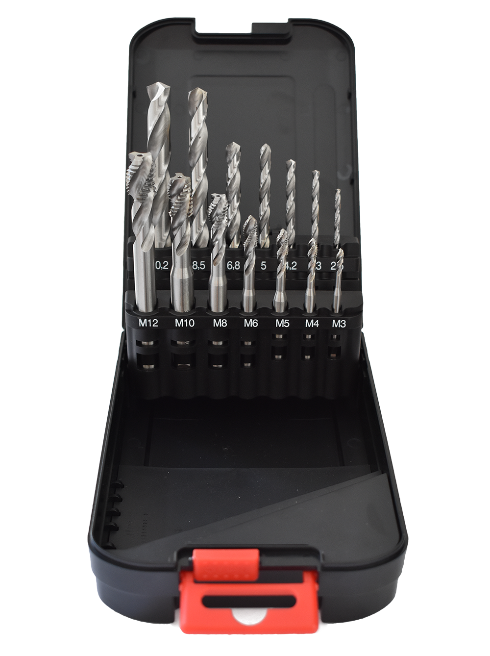 Abraboro S1 HSS-G 14 részes gépi menetfúró készlet termék fő termékképe