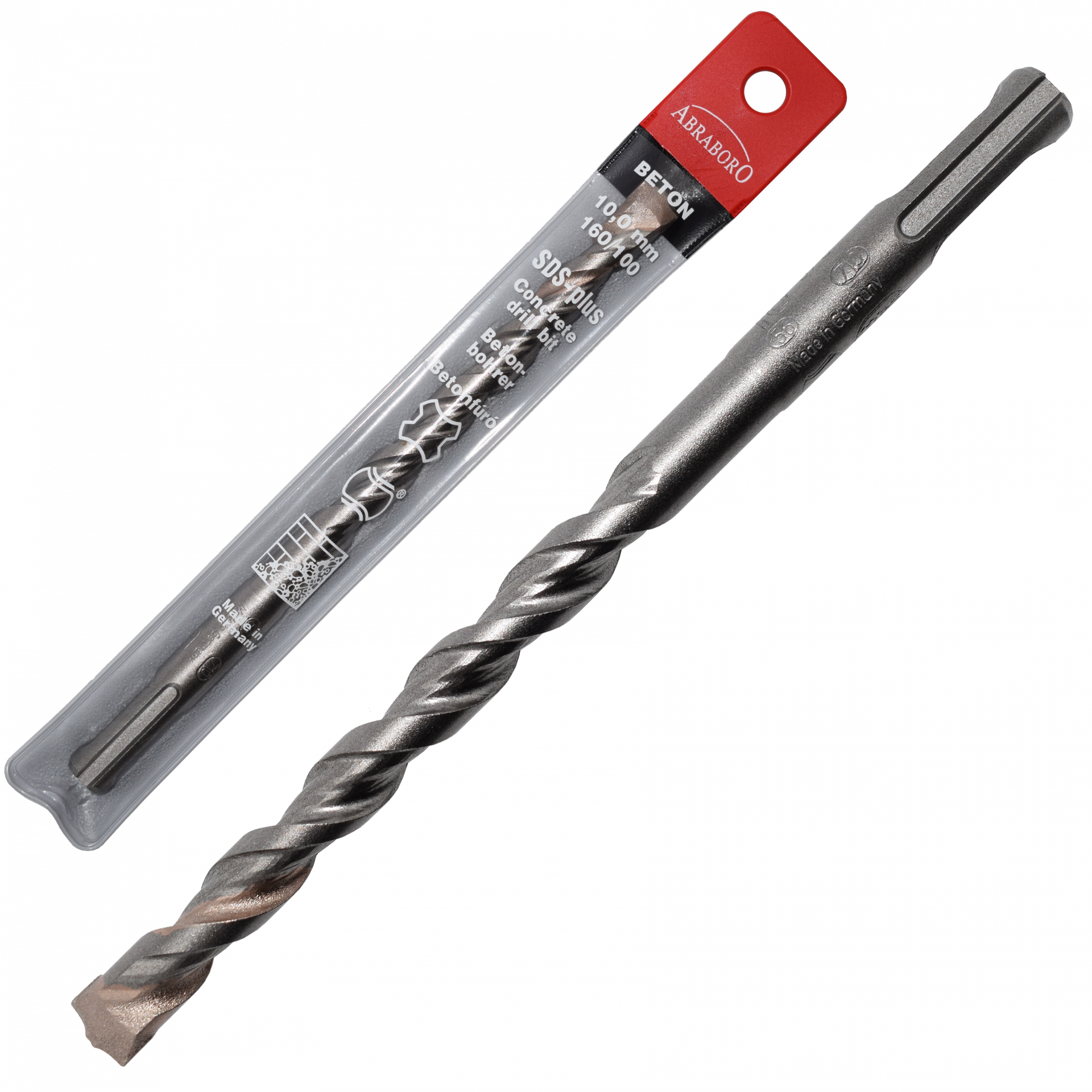 Abraboro 16 x 600 / 550 mm SDS-plus TWIXX betonfúró műanyag tasakban termék fő termékképe