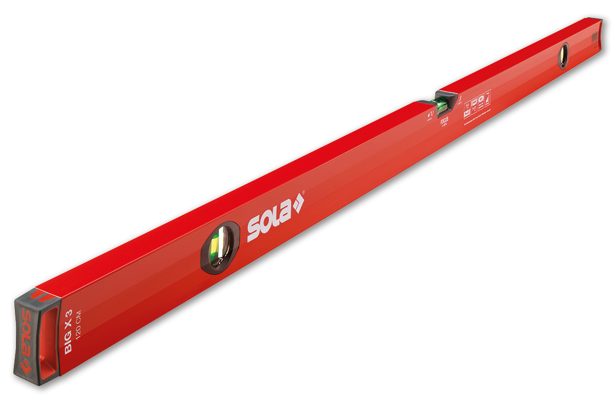 Sola BIG X 3 120 zártszelvény vízmérték termék fő termékképe