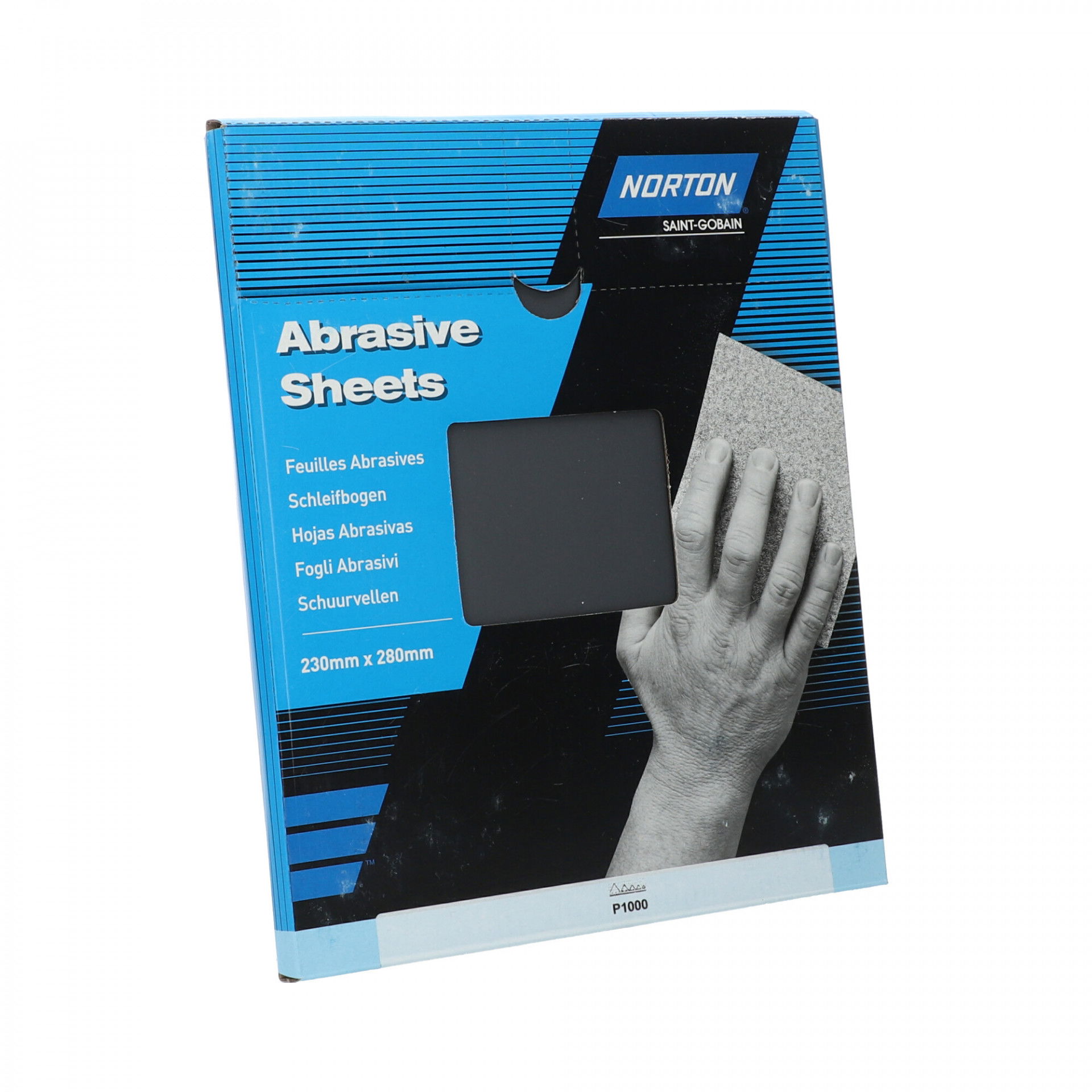 Norton T489 vízálló csiszolópapír 230x280mm P1000, 50 db/csomag termék fő termékképe