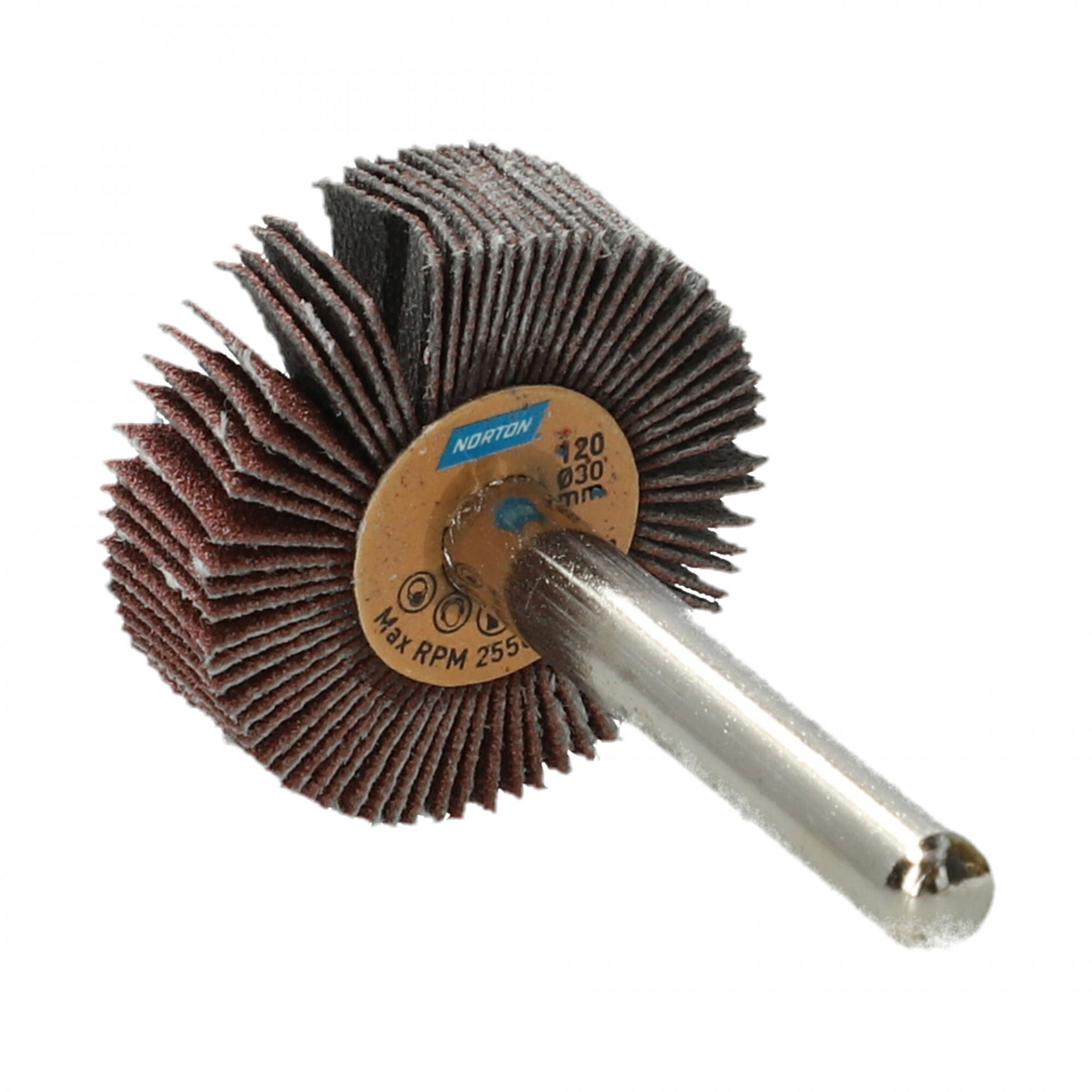 Norton Metal R207Plus csapos lamellás csiszolókorong Ø30x10x6mm P120, 10 db/csomag termék fő termékképe