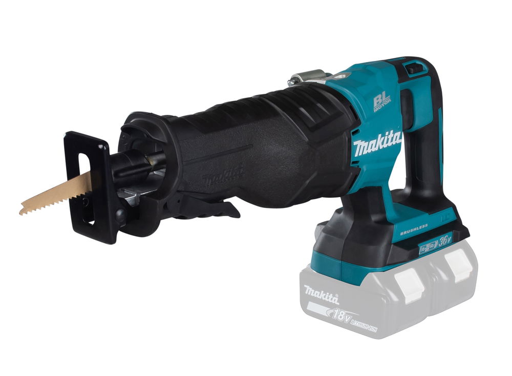 Makita DJR360Z akkumulátoros orrfűrész (akku és töltő nélkül) termék fő termékképe