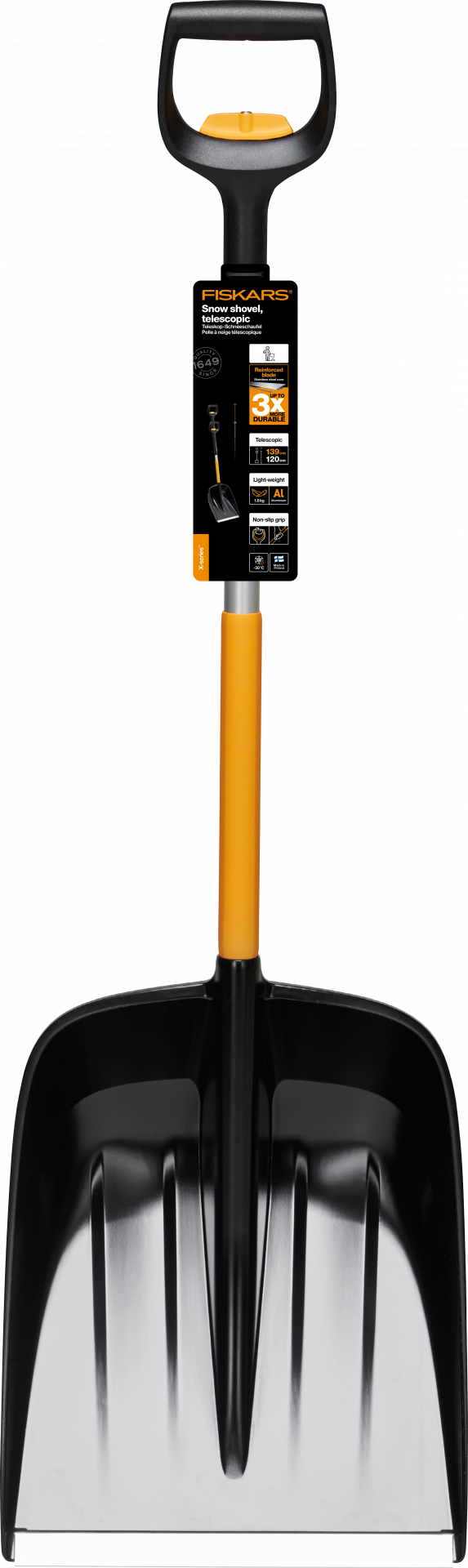 Fiskars X-series™ hólapát, teleszkópos termék fő termékképe