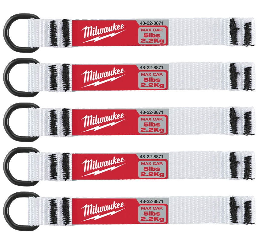 Milwaukee Quick-Connect rögzítő kötél szerszámokhoz 2.2 kg-ig, 5 db/csomag termék fő termékképe