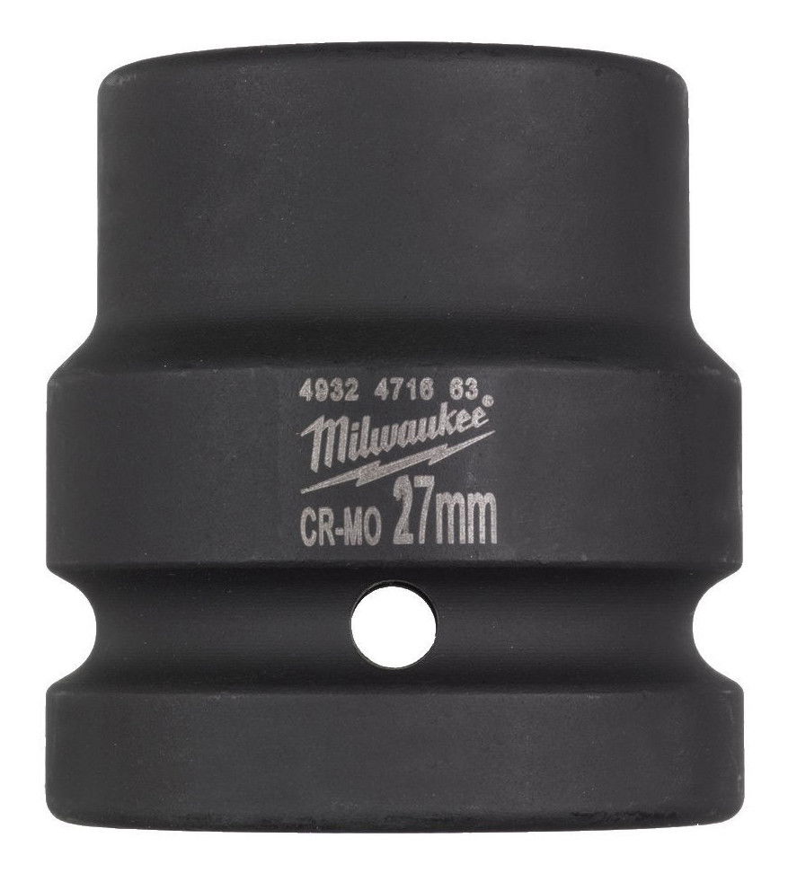 Milwaukee Shockwave Impact Duty™ 1"-os gépi dugókulcs fej, rövid, 6-lapú, 27 mm termék fő termékképe