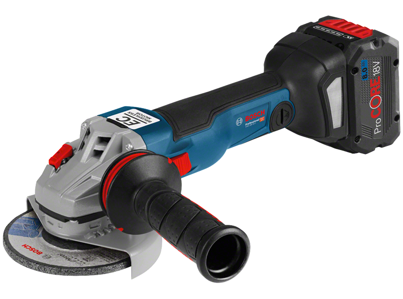 Bosch GWS 18V-10 C akkus sarokcsiszoló (2 x 5.0 Ah Li-ion akkuval) termék fő termékképe