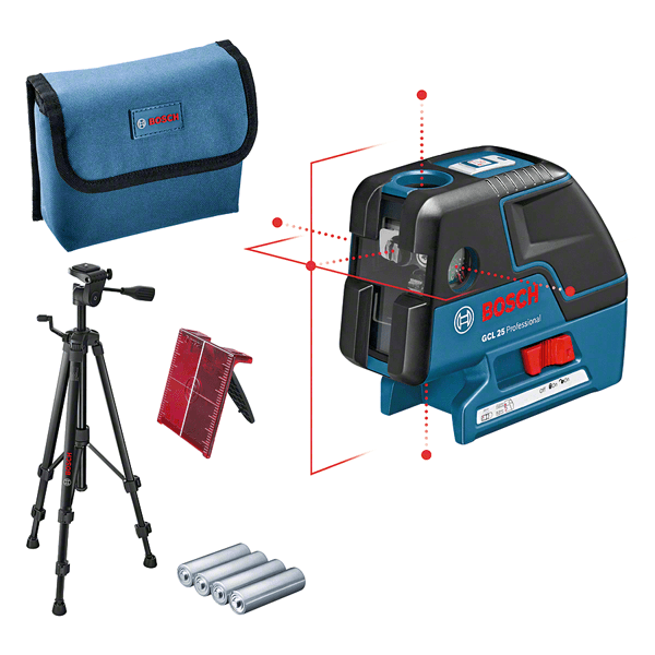 Bosch GCL 25 kombinált lézer + BT 150 állvány termék fő termékképe