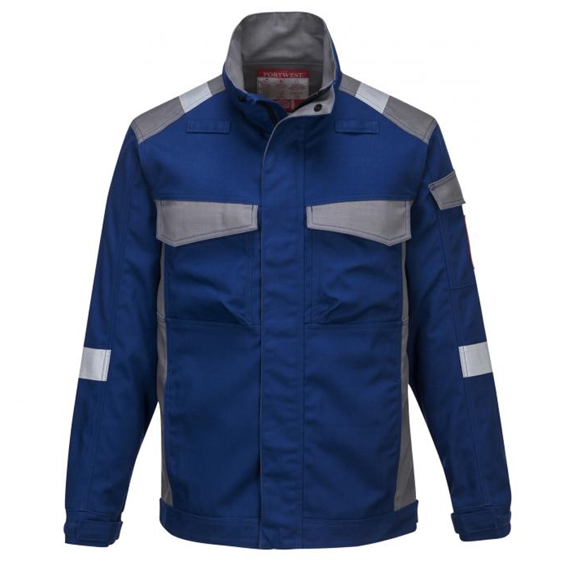 Portwest FR08 - Bizflame Ultra kéttónusú kabát, királykék termék fő termékképe