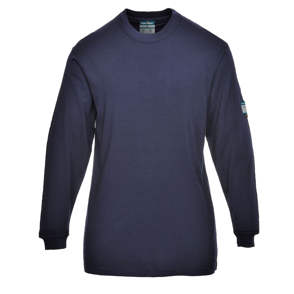 Portwest FR808 - Modaflame Knit FR női hosszú ujjú póló, tengerészkék termék fő termékképe