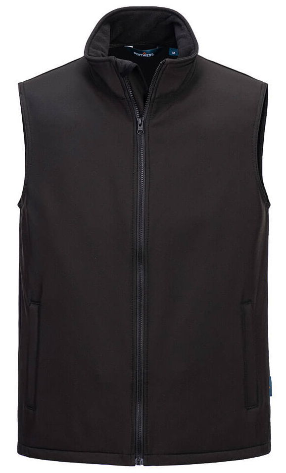 Portwest TK22 -  Print & Promo Softshell  mellény (2L ), fekete termék fő termékképe